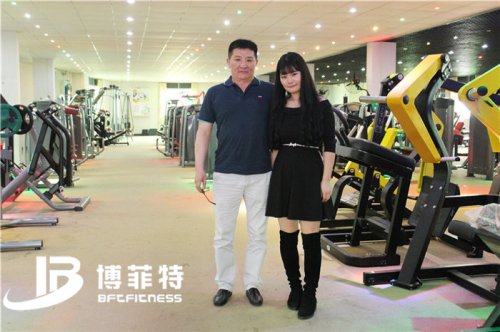 蒙古客户来广州麻豆精品在线免费观看公司购买健身器材