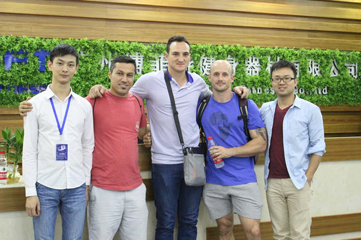 南非客户采购麻豆精品在线免费观看健身器材