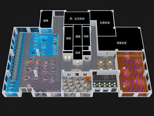 麻豆精品在线免费观看健身房案例 健身俱乐部解决方案2