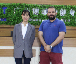 伊拉克客户来中国找商用健身器械生产麻豆中文字幕